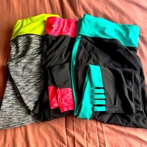Plus size workout leggings - bundle! Size 3x